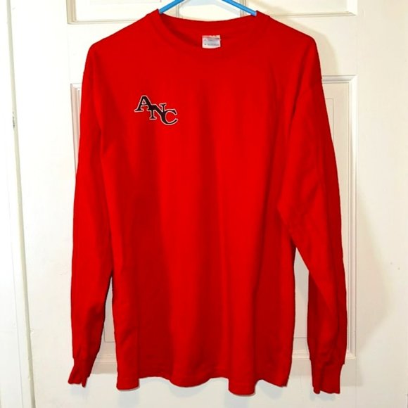 ANC Alumni Long Sleeve Red Tee - Picture 1 of 8